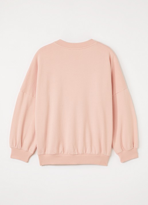 Molo Marika sweater met print - voorkant 2 roze