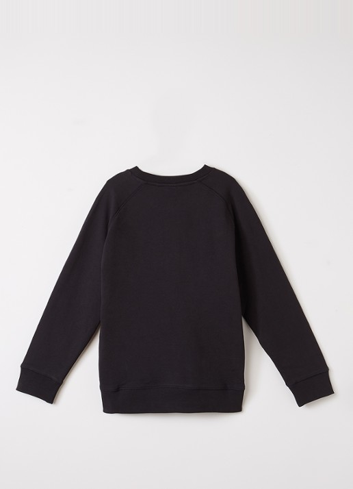 Molo Mike sweater met borduring - voorkant 2 zwart