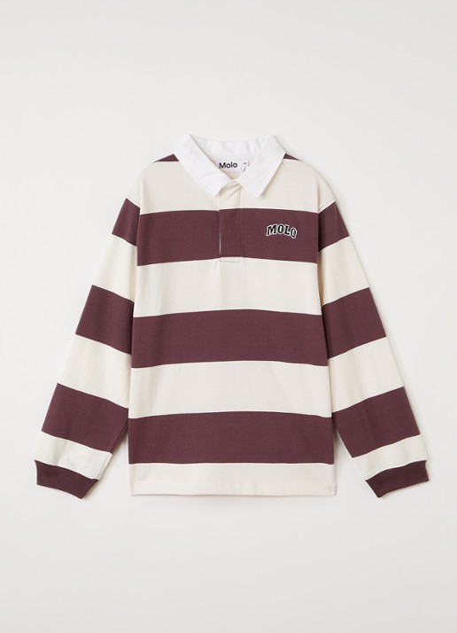 Molo Relz polo met streepprint