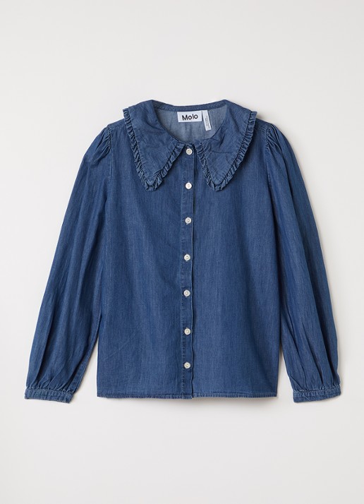 Molo Robbin blouse van chambray