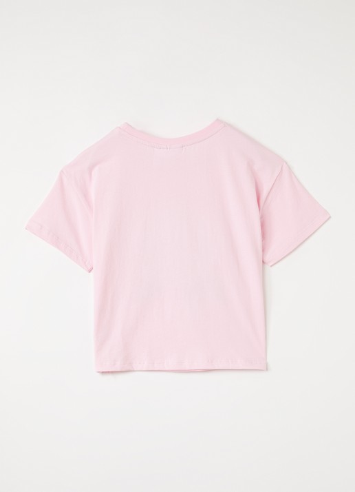 Molo Roseanna T-shirt met pailletten - voorkant 2 roze
