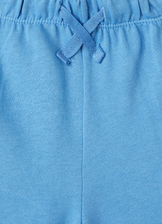 Molo Simeon tapered fit joggingbroek met borduring - detail blauw