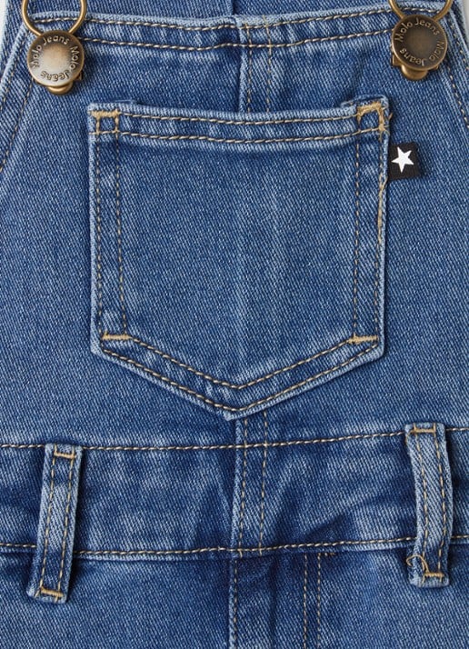 Molo Stellan straight fit tuinbroek - detail 3 indigo