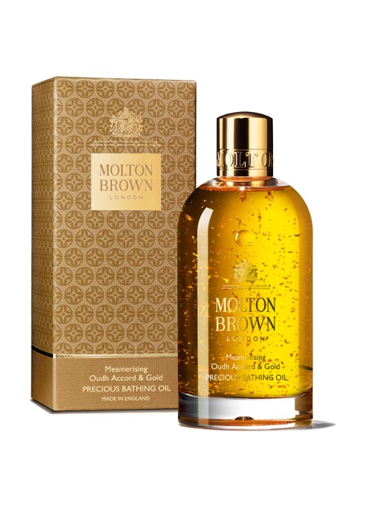 Molton Brown Mesmerising Oudh Accord & Gold Precious Bathing Oil - badolie - detail 5 undefined