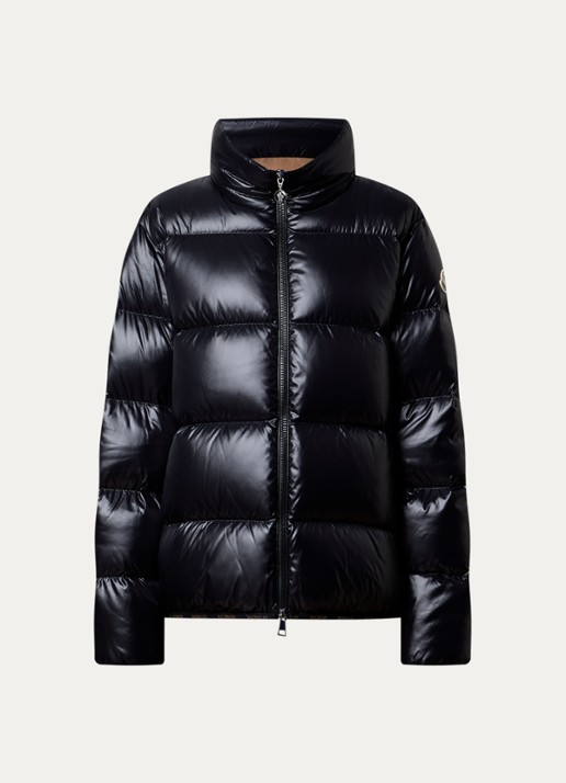 Moncler Abbadia puffer jack met donsvulling en ritszakken
