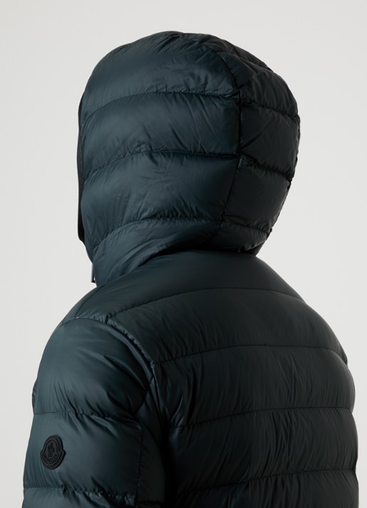 Moncler Alrai gewatteerde jas met donsvulling - detail 6 olijfgroen