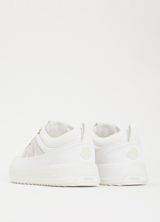 Moncler Altive sneaker met nubuck details - achterkant 5 wit