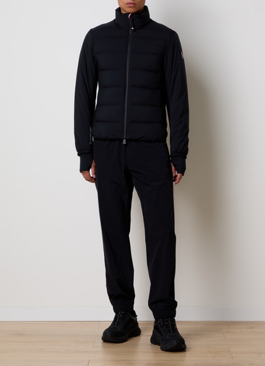 Moncler Araripe gewatteerd jack met donsvulling en waterafstotende coating - voorkant 2 zwart