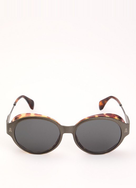 Moncler Auros zonnebril ME4005T - detail 2 zilver