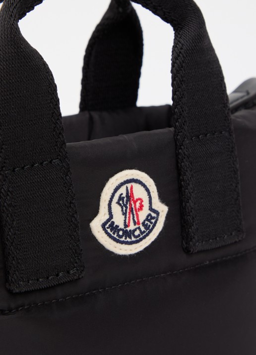 Moncler Baby Caradoc schoudertas met logo  - detail 4 zwart