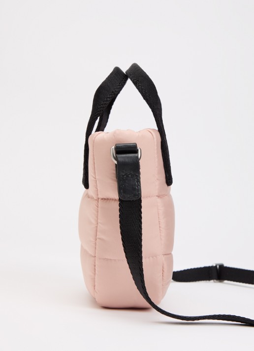 Moncler Baby Caradoc schoudertas met logo  - detail 2 lichtroze
