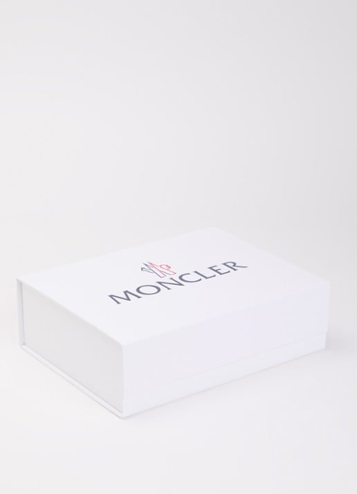 Moncler Babypak met logo in giftbox - detail 3 lichtroze