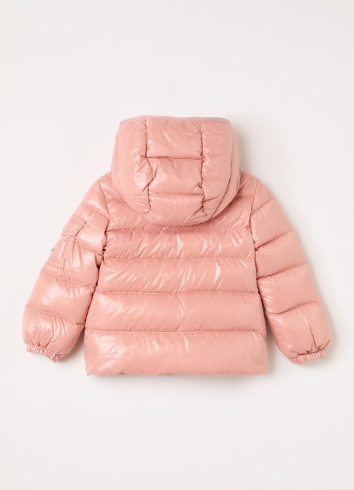 Moncler Bady puffer jack met donsvulling - achterkant 3 oudroze