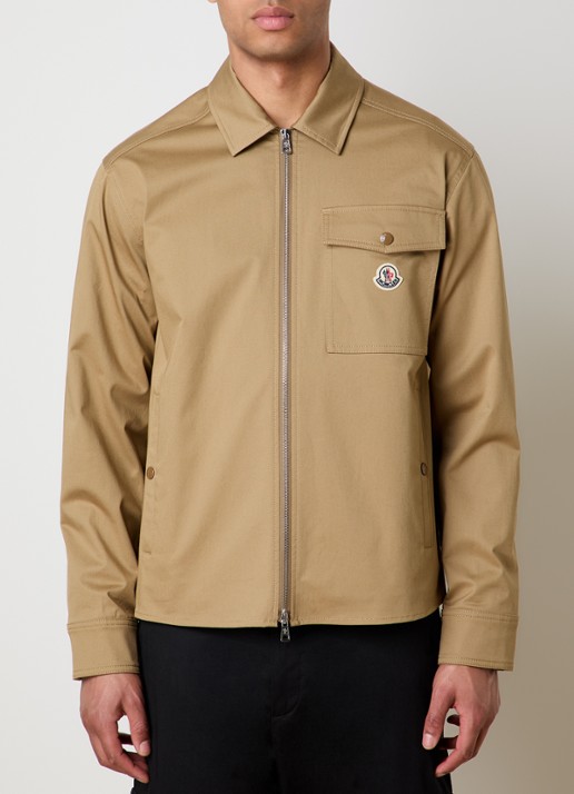 Moncler Camicia overshirt met borstzak