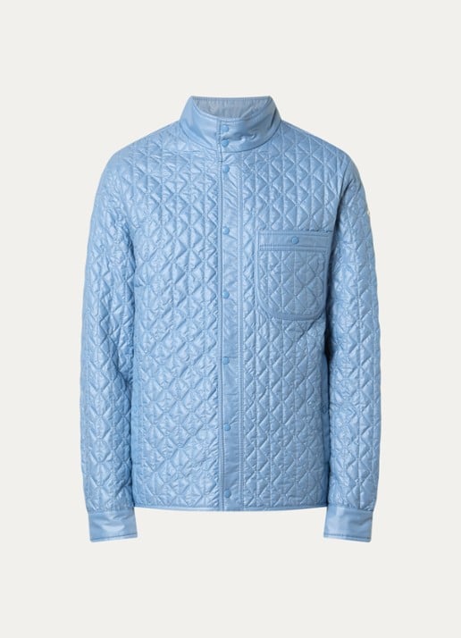 Moncler Cleorine gewatteed jack met quilt patroon en borstzak