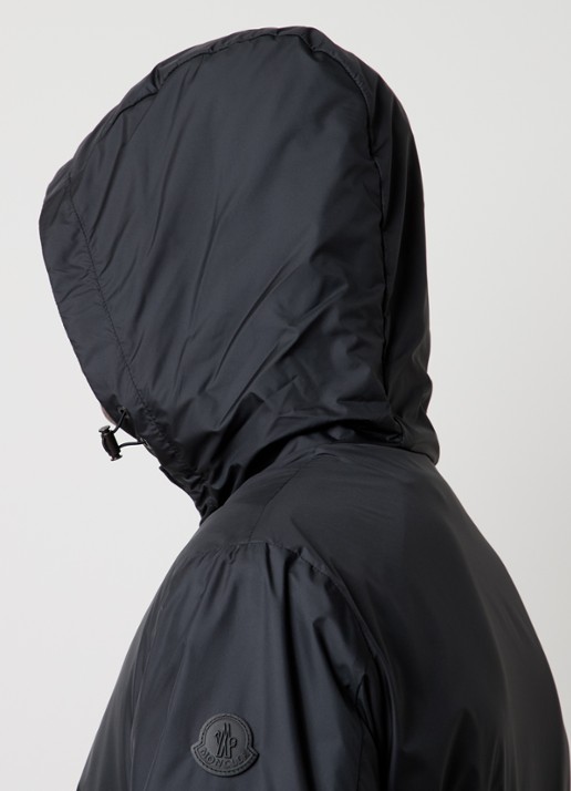 Moncler Domene windjack met capuchon - detail 6 antraciet