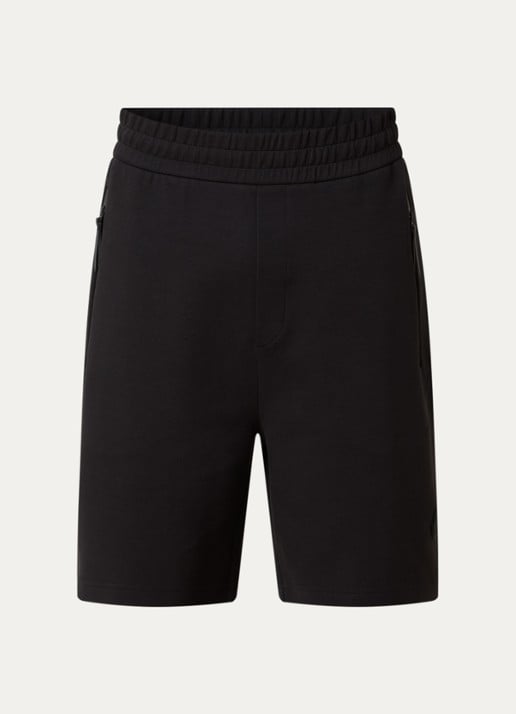 Moncler Double Face straight fit korte joggingbroek met ritszakken
