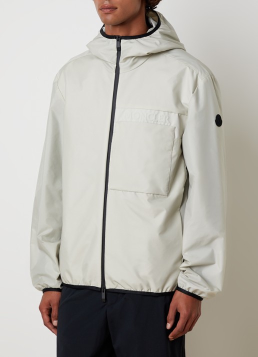 Moncler Fonteghi softshell jack met capuchon en ritszakken