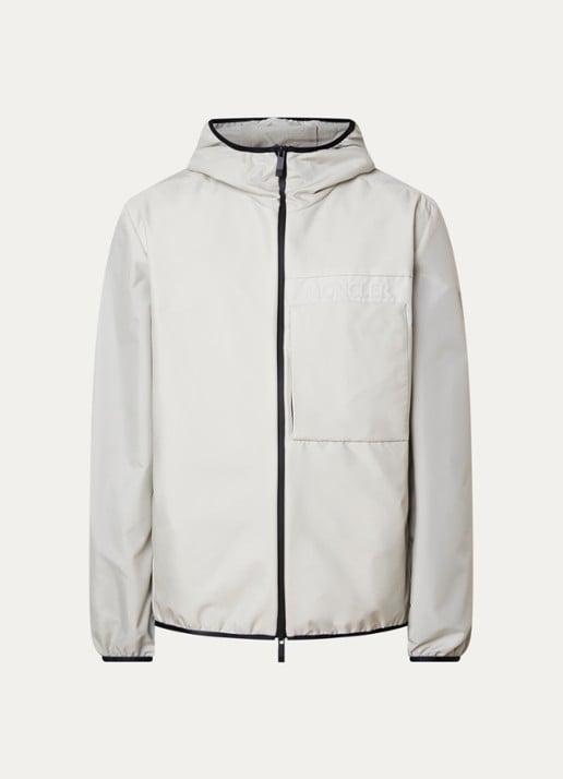 Moncler Fonteghi softshell jack met capuchon en ritszakken