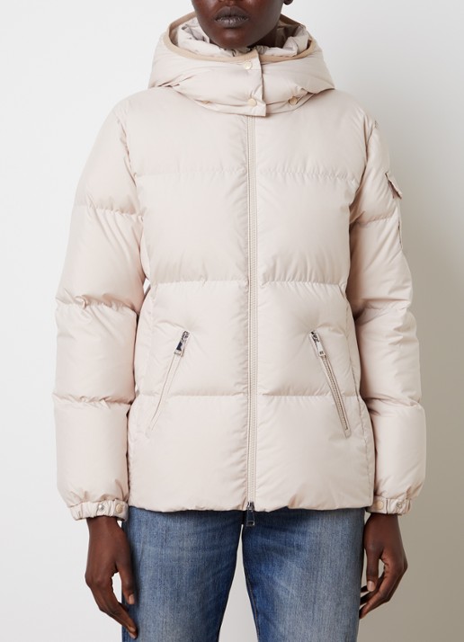 Moncler Fourmines puffer jack met donsvulling en ritszakken