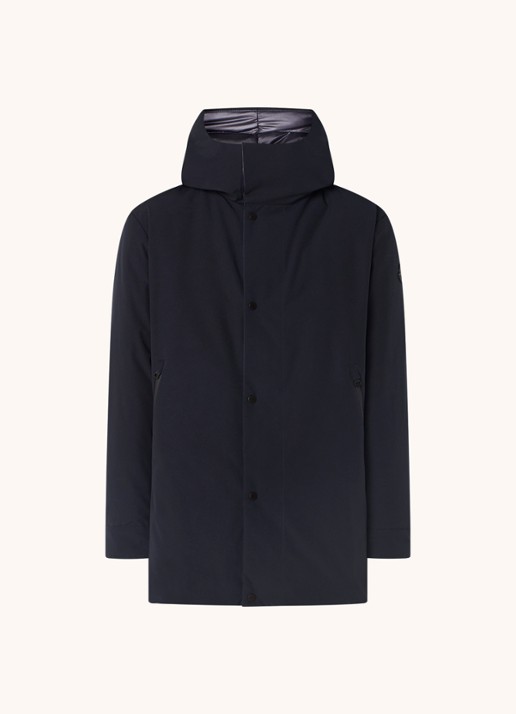 Moncler Fowey reversible gewatteerde parka met donsvulling - voorkant 5 blauw