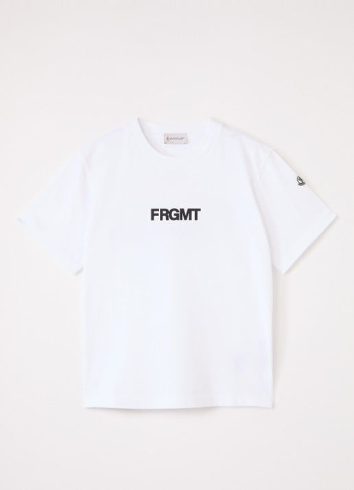 Moncler Genius T-shirt met logo- en backprint