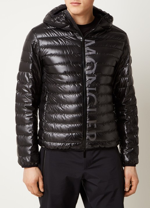 Moncler Gewatteerd jack met donsvulling en logoprint
