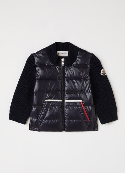 Moncler Gewatteerde bomberjack met donsvulling