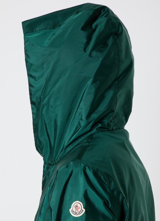 Moncler Grandans windjack met capuchon en steekzakken - detail 3 donkergroen