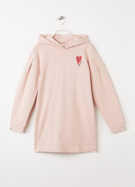 Moncler Heart trui-jurk met logo