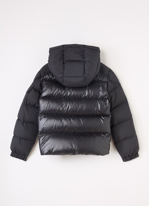 Moncler Hyoseris pufferjack met donsvulling - achterkant zwart