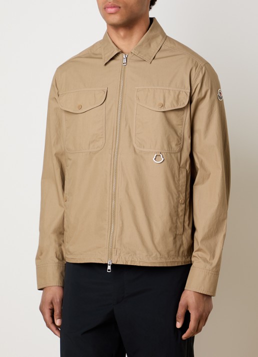 Moncler Jack met steekzakken - detail 4 beige