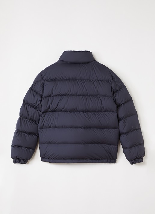 Moncler Jarek pufferjack met donsvulling - achterkant 3 donkerblauw
