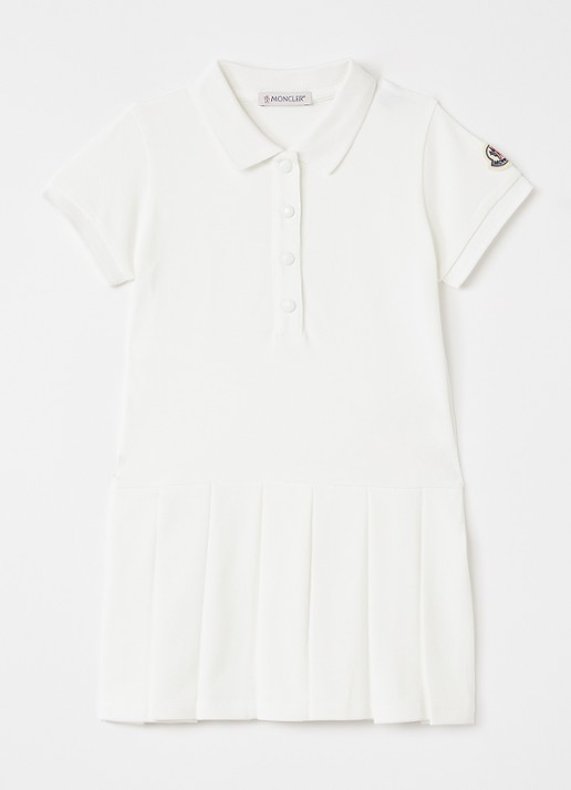 Moncler Jurk met polokraag en logo