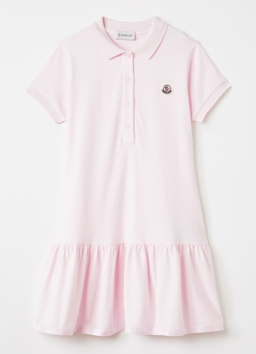 Moncler Jurk met polokraag en logo