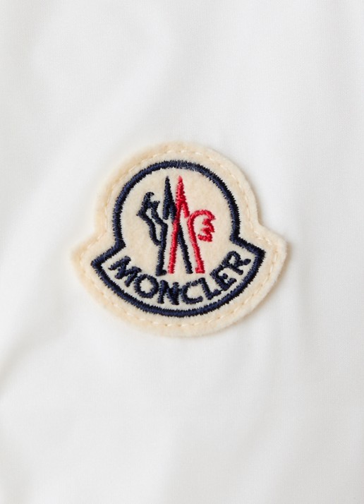 Moncler Kraag met capuchon en donsvulling - detail 5 wit