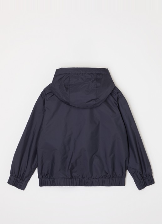 Moncler Lilianna jack met capuchon - achterkant 3 donkerblauw