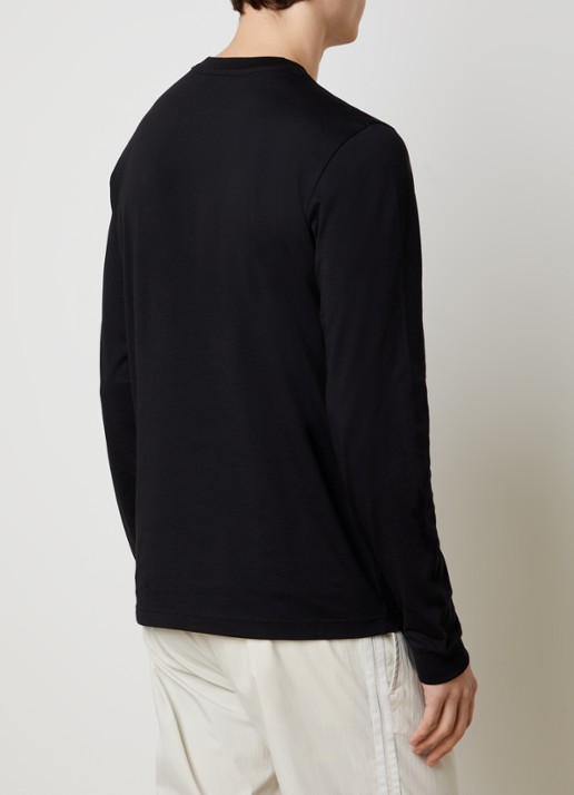 Moncler Longsleeve met borstzak - achterkant 3 zwart