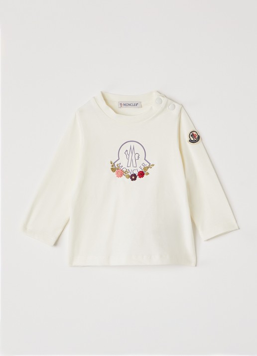 Moncler Longsleeve met logoprint