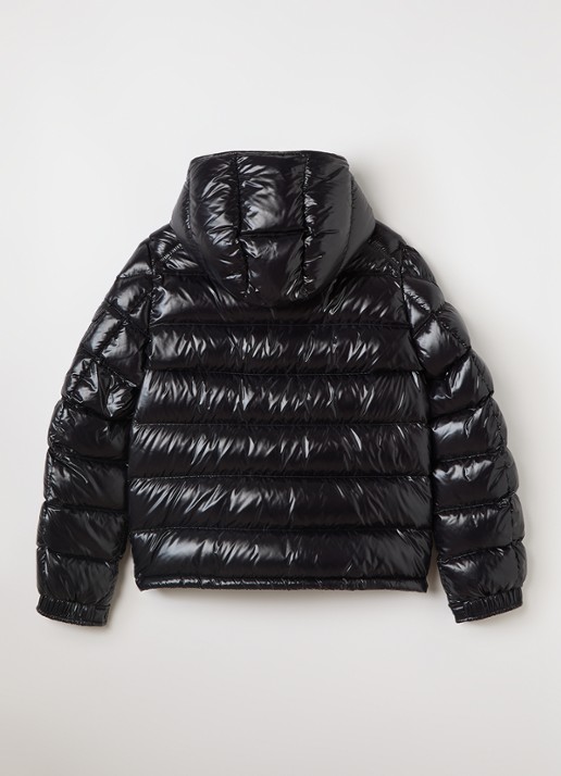 Moncler Maya puffer jack met donsvulling - achterkant 3 zwart