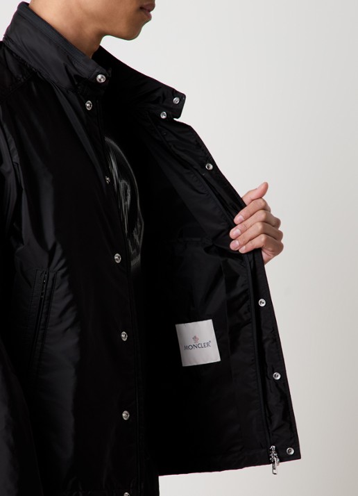 Moncler Montriond windjack met opbergbare capuchon - detail 5 zwart