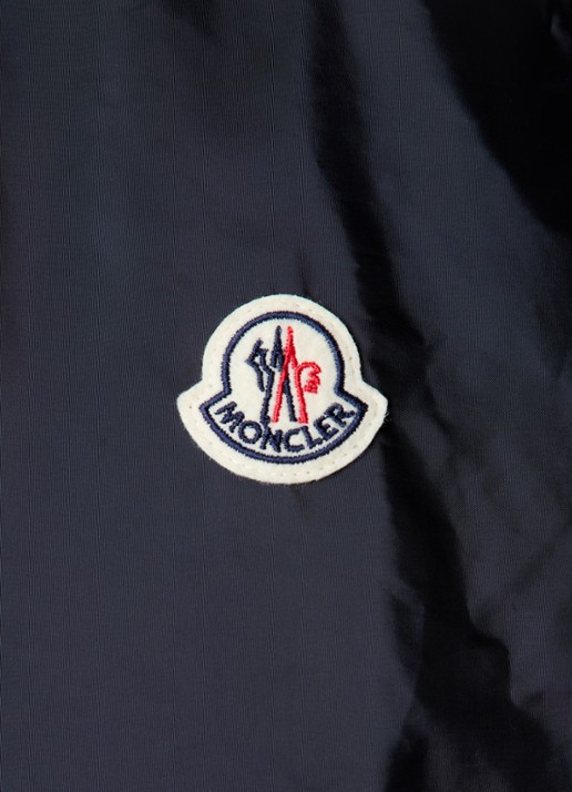 Moncler Montriond windjack met opbergbare capuchon - detail 6 donkerblauw