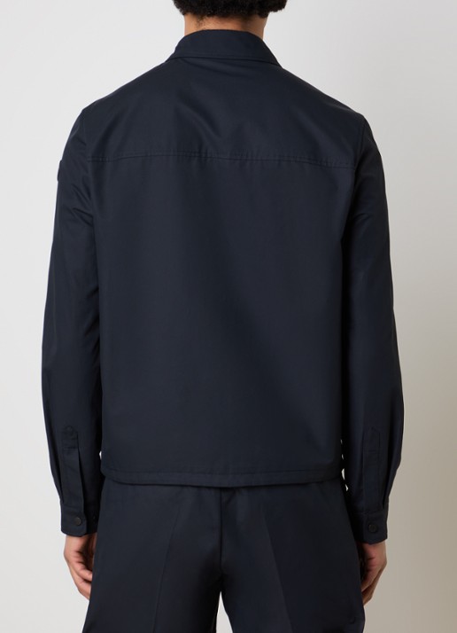 Moncler Overshirt met ritszakken - achterkant 6 donkerblauw