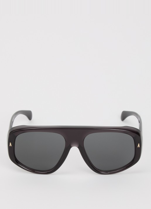 Moncler Piloten zonnebril ME6035U - detail 2 zwart