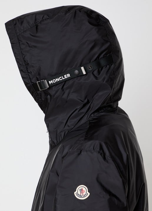 Moncler Remoray windjack met capuchon en steekzakken - detail 5 zwart