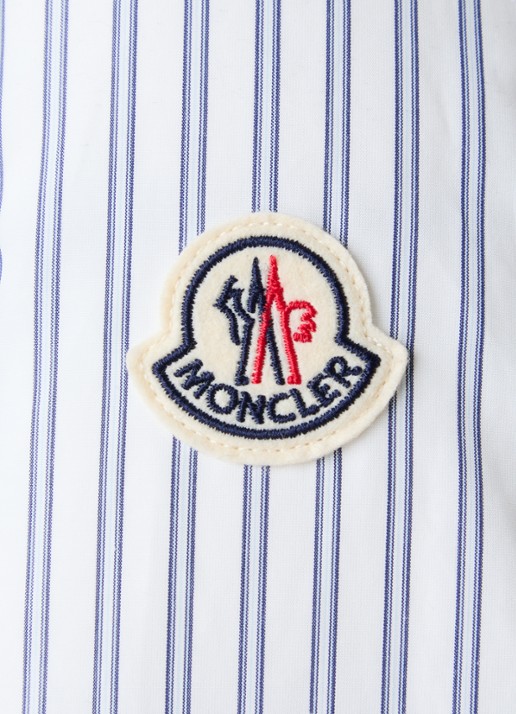 Moncler Reversible gewatteerd jack met donsvulling en steekzakken - detail 6 wit
