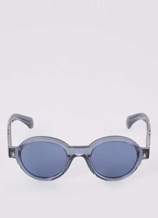 Moncler Rondosa zonnebril ME6003 - detail staalblauw