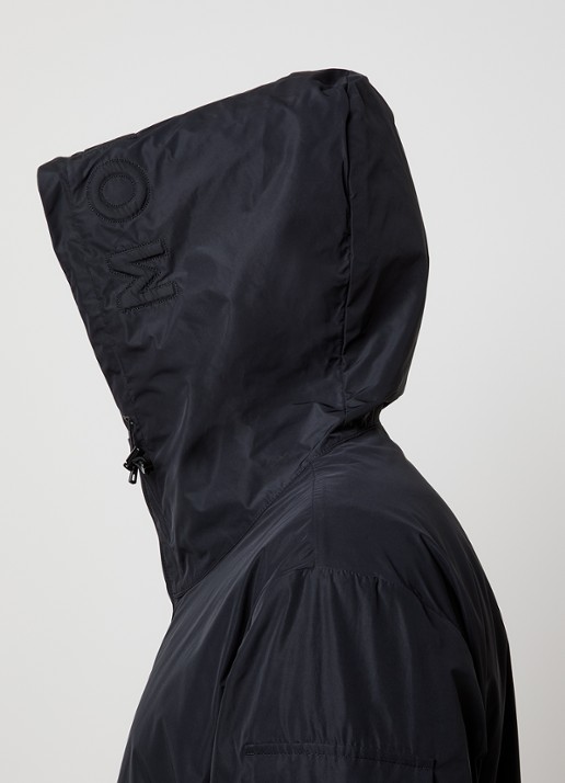 Moncler Sassiere windjack met capuchon en steekzakken - detail 6 zwart