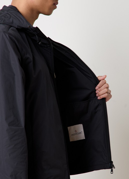 Moncler Sassiere windjack met capuchon - detail 5 zwart