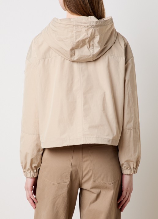 Moncler Sauvan jack met opgestikte zakken - achterkant 6 beige